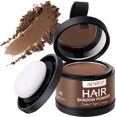 Uitgroei Poeder Licht Bruin- Hair fiber - Spray - Verf - Haar - Lijn - Vezels