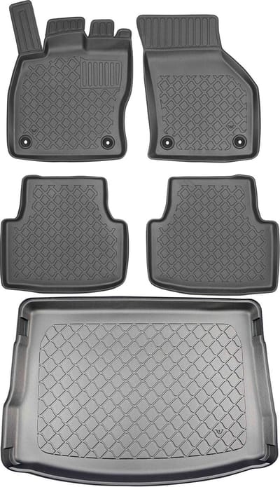 ARISTAR + ARISTAR - Bagażnikmat en Dywaniki Set - Seat Leon IV Hatchback