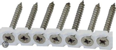 QZ Spaanplaatschroef Op Strip - 4,0 x 30 mm