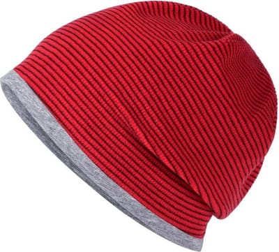 Myrtle Beach - Unisex Gestructureerde Beanie (Rood)