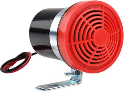 Backup Alarm Zoemer - Omgekeerde Sirene - Voertuig Veiligheid - Luid 105dB Alarm - 7 x 7 x 6 cm