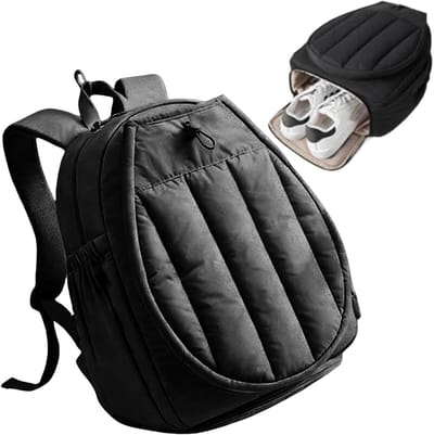 Sportrugzak - Sporttas Heren - Sporten en Reizen - Geïsoleerd en Geventileerd - 32 x 10 x 45 cm - Zwart
