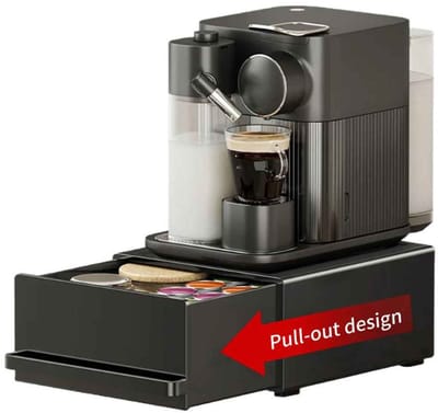 Casa Living Opberglade Koffie en Thee - Koffiecapsulehouder - Uittrekbare Lade - Magnetische Verdelers - Metaal - Ruimtebesparend