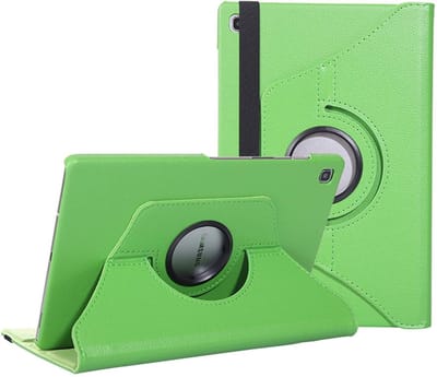 HB Hoes Geschikt voor Samsung Galaxy Tab S6 Lite - Draaibare Tablet Case met Standaard - Groen