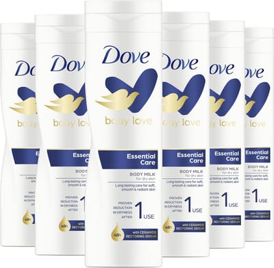 Dove - Body Love Bodylotion - Essential Care - 6 x 250 ml