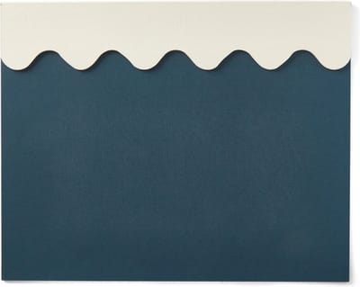 Printworks Bureau Onderlegger - Petrol/Creme