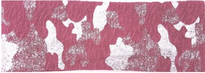 Haarsoires Haarband Stof 7,5cm - Camouflage Patroon - Zilver Fuchsia Roze