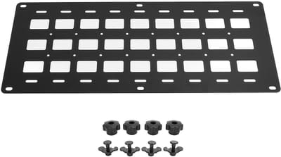 Dailygoods- Opbergpaneel Aluminium Legering - Multifunctioneel - L-rail Beugel - Gereedschap Organizer - Lichtgewicht - Efficiënte Organisatie - Opbergpaneel Voor Vrachtwagen