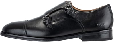 Leren schoenen met monk straps, model 'pero kleitos'