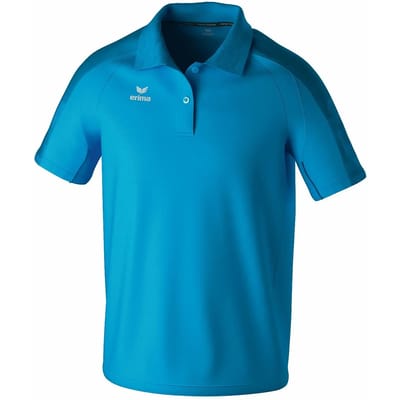 Erima Evo Star Polo Heren - Lichtblauw / Mykonos | Maat: XL