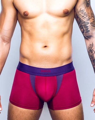 2EROS AKTIV Cronus Trunk Beet Red - MAAT S - Heren Ondergoed - Boxershort voor Man - Mannen Boxershort