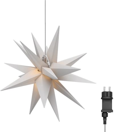 Goobay LED Christmas Star 3D, Ø 56 cm, 4.5 V outdoor transformer