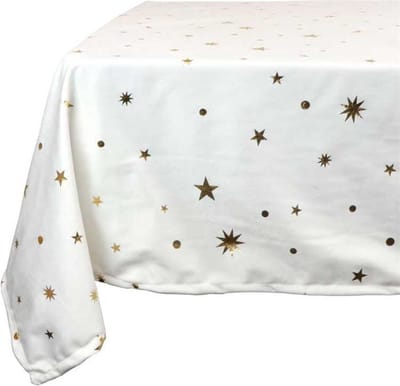 Unique Living | Tafelkleed Xmas night 150x200cm ivory