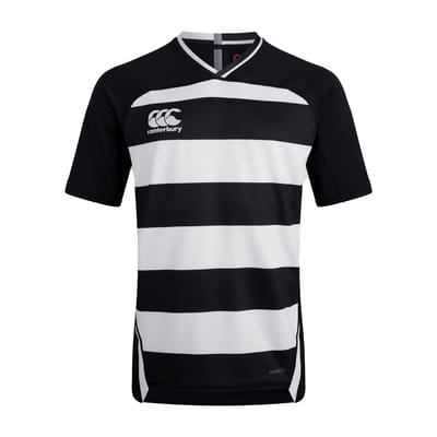 Canterbury Heren Evader Vapodri Hoepel Detail Jersey (Zwart)