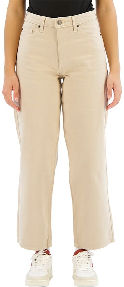 Dockers High Waist Straight Cut Spijkerbroek Beige 27 Vrouw