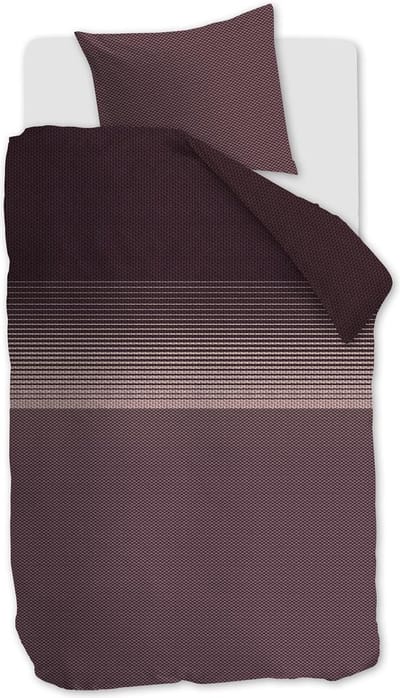 Beddinghouse Demi dekbedovertrek - Eenpersoons - 140x200/220 cm - Donker Rood