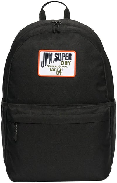 Superdry Montana Patched Backpack Vintage Black