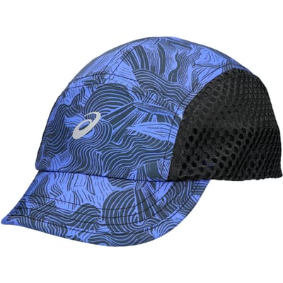 ASICS Fujitrail Graphic Cap Unisex-blauw, zwart