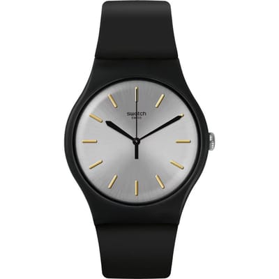 Swatch Originals Large (41mm) SUOB173 Back to Black Horloge