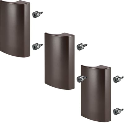 3 x SOTECH balkondeurgreep SEJA II aluminium bruin 85 x 40 x 20 mm deurgreep terrasdeurgreep