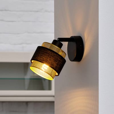 OSRAM LED Spot Hornet 1X2.8W 827 E14 Zwart, dimbaar, warm wit (2700 K), verstelbare lampkop, E14-fitting, OSRAM LED-lamp inbegrepen