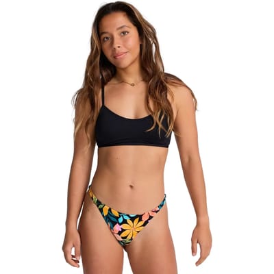 Dames zwemkleding top Billabong Sol Searcher Lace Up Trilet