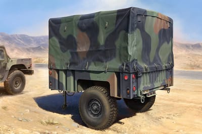 Trumpeter Modelbouwpakket Militaire voertuigen - 63566 M1101/1102 Lichte tactische aanhangwagen (LTT) Plastic - 1:35 - Modelbouw