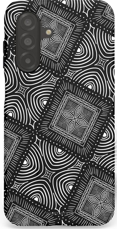 Casetastic Hoesje Geschikt voor Samsung A26 - Stijlvolle Beschermende Duo-layer Case - Ceramica