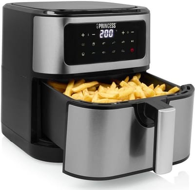 Princess 183043 Heteluchtfriteuse – 7 Liter – 1800W – 10 Programma’s – Digitale Touchbediening – BPA‑vrij – Zwart