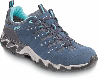 Meindl Portland Lady Gore-Tex Wandelschoen - Dames waterdichte lage wandelschoenen - Marine Türkis