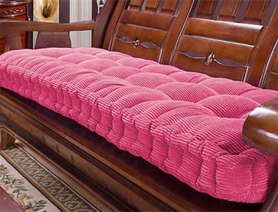 Bankkussen - Zitkussen - Binnen en buiten - Goede veerkracht - 120 x 40 cm - Roze