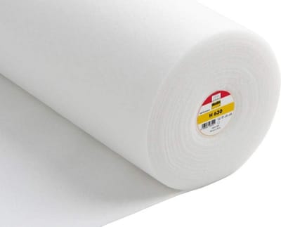 Volume Fleece Tussenvoering Strijkbaar Lage Loft voor Quilten en Patchwork Wit