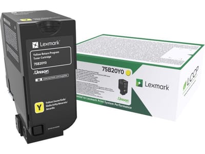 Lexmark - yellow - original - toner cartridge - LRP