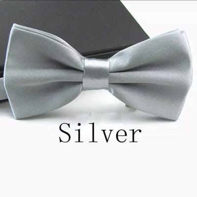 Akyol - Strik | Grijs | Kleding | Verstelbaar | Accessoires | Das | vlinderstrik -vlinderstrik zilver -vlinderstrik grijs -kerst strik
