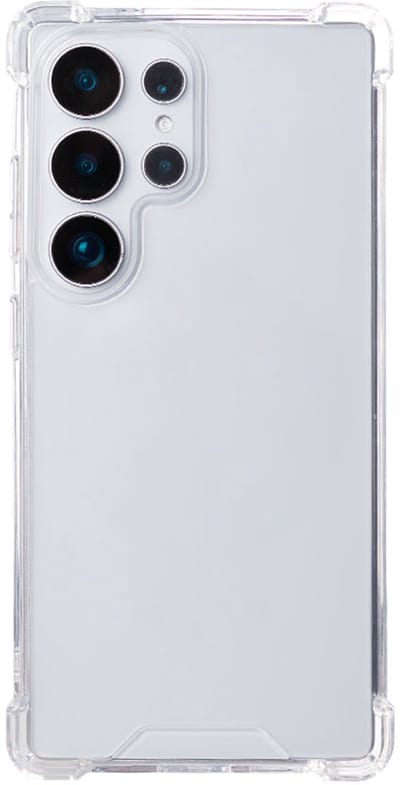 Rixus Anti-Burst Case For Samsung Galaxy S25 Ultra Transparent
