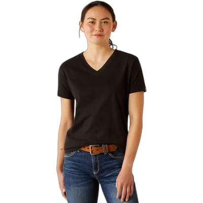 Dames-T-shirt Ariat Rebar Cotton Strong