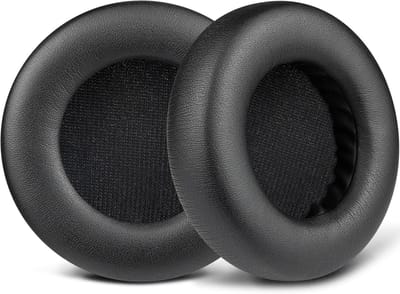 Vervangende Oorkussens voor Gaming Headsets, Zacht Kunstleer en Hoge Dichtheid Schuim voor Comfort en Geluidsisolatie