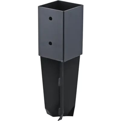 Suki Paalhouder Met Betonanker Antraciet 91x91mm Type L