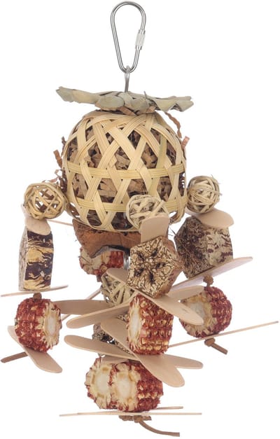 Adori Basket Drop - Vogelspeelgoed - 33x14x14 cm Multi-Color