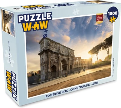 Puzzel Romeinse rijk - Constructie - Zon - Legpuzzel - Puzzel 1000 stukjes volwassenen