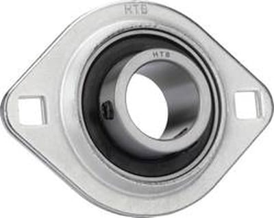 HTB SBPFL 202 Flenslager Plaatstaal Boordiameter 15 mm Gatafstand 63.5 mm
