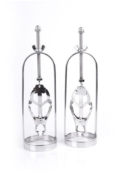 RVS Tepel Stretchers met Clover Ontwerp en Draaischroeven