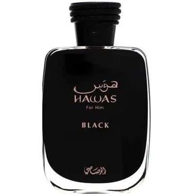 Herenparfum Rasasi Hawas Zwart EDP 100 ml
