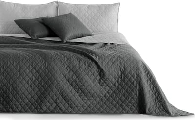 Dailygoods- Beddensprei Dubbelzijdig - Onderhoudsarm - Gewatteerd - Polyester - Duurzaam - Strijkvrij - Dekbedovertrek