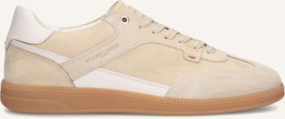 STEFANO LAURAN Star 18 Sneakers - Leer - Heren - Beige - Maat 39