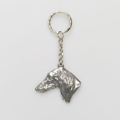 Sleutelhanger Saluki - Hondensleutelhanger - Cadeau Hondenliefhebber - Unieke serie - Compact, stijlvol en gedetailleerd