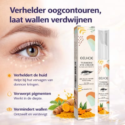 EELHOE Pro - Anti-Rimpel Oogverzorging - Slijtwortel Extract & Hyaluronzuur - Verwijdert Donkere Kringen, Wallen & Oogzakjes - Verstevigend, Hydraterend & Ochtendfris - Dag en Nacht Gebruik - 15ml