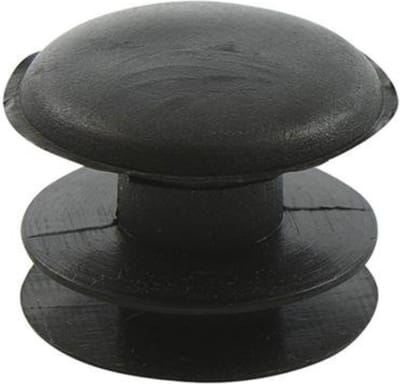 ProPlus Ondertentdop - kunststof - Ø 22 mm - zwart