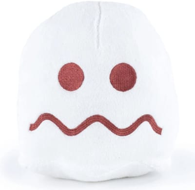 Pac-Man Spookje (Wit) Pluche Knuffel 20 cm