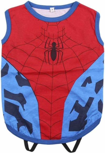 Hondenshirt Spiderman